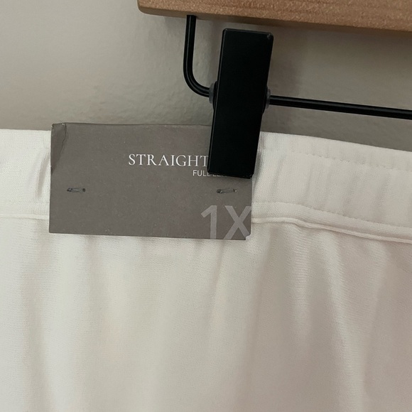 Soft Surroundings Karina Pants in Star White Size 1X NWT - Picture 10 of 13